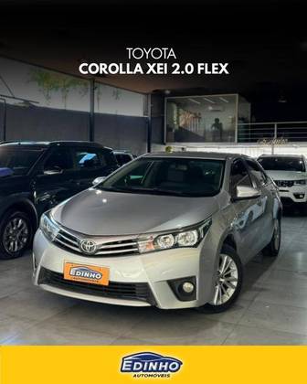 TOYOTA COROLLA 2.0 XEI 16V FLEX 4P AUTOMÁTICO TOYOTA COROLLA 2.0 XEI 16V FLEX 4P AUTOMÁTICO